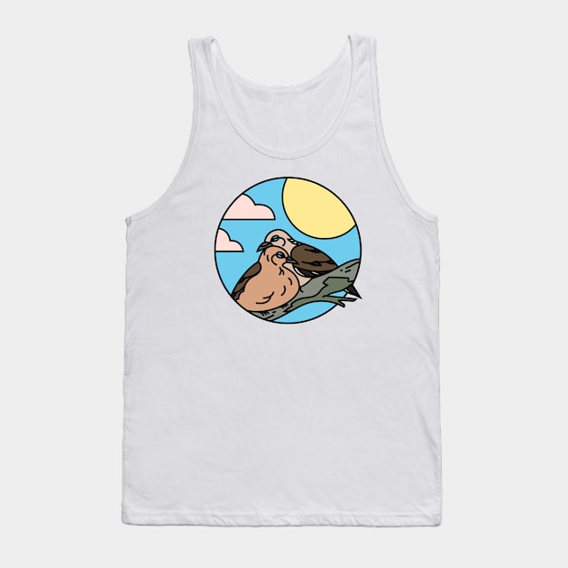 Mourning Doves Tank Top by Joe Gottli